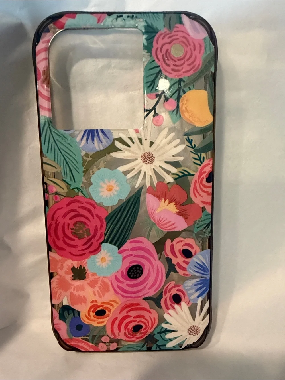 Rifle Paper Co. Floral Phone Case in Pink, Green, White and Blue